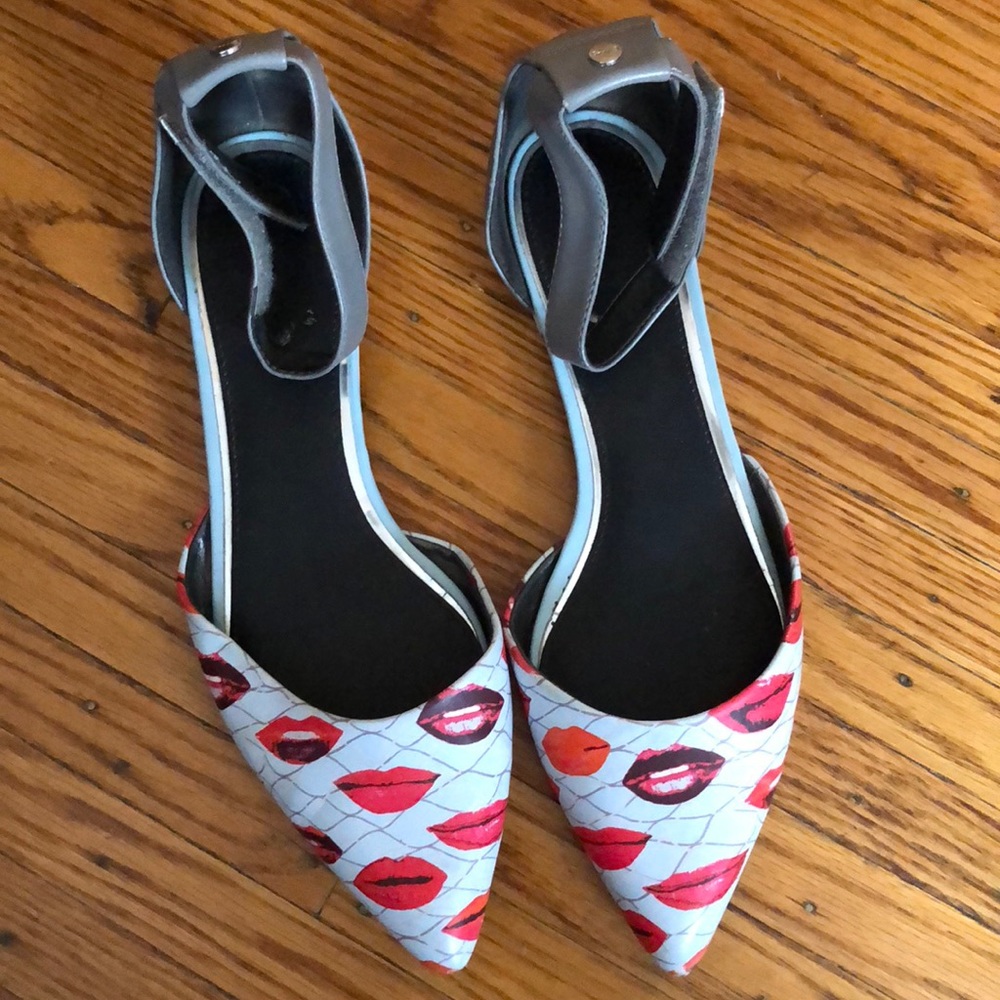 limited sam edelman circus flats with lips